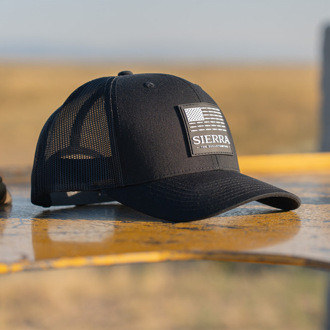 Sierra Trucker Flag Black