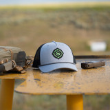 Sierra Reticle Trucker Heather Grey/Black